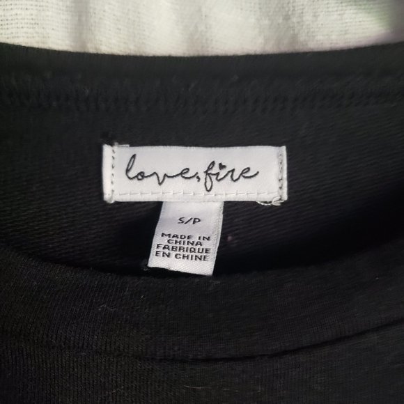 Love Fire | Diagonal Ruffle Long Sleeve Sweater - Picture 3 of 6